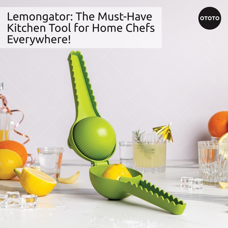 NEW!! Crocodile Lemon Squeezer by OTOTO - Lemon Lime Squeezer,