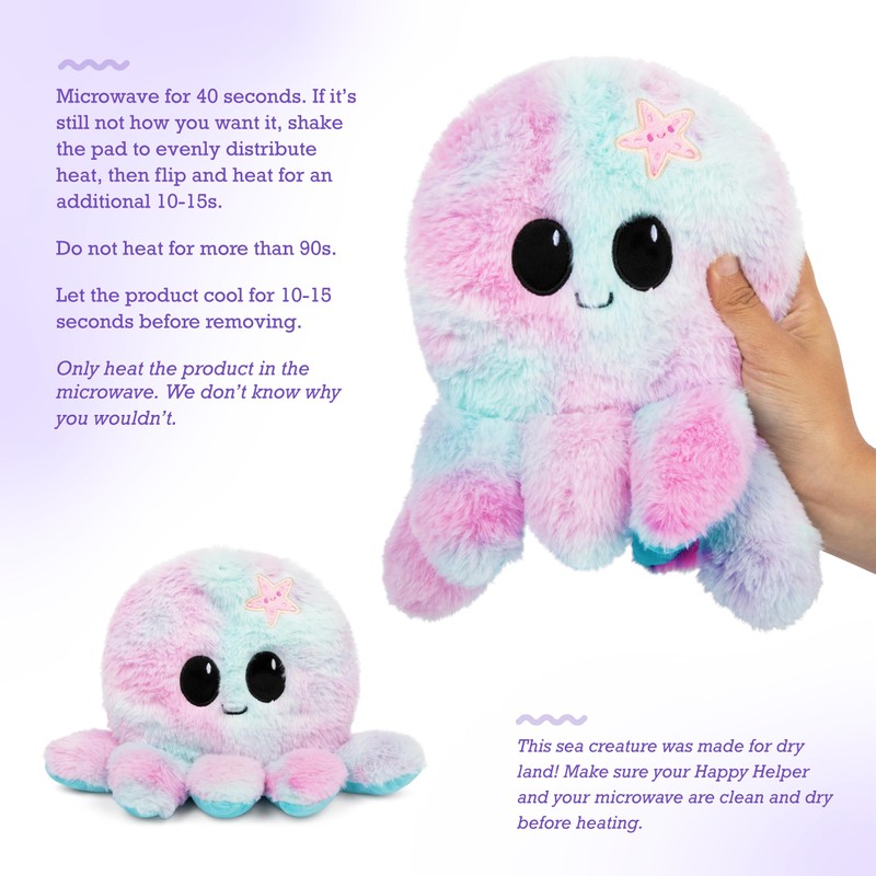 Happy Helpers Octopus By Relatable, Microwavable Heating Pad For Period