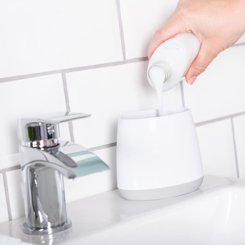 Minky Soap Dispenser, Refillable Liquid Hand Soap Dispenser With Large