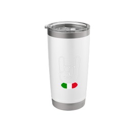 Italian Hand Gesture Italia Italy Italiano Humor Family Stainless Steel Insulated Tumbler