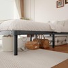 ZIYOO 16 Inch King Size Metal Platform Bed Frame with