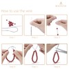 BEADNOVA Illusion Cord 0.8mm Bracelet String Elastic String for Jewelry
