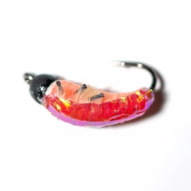 Kenders Tungsten Waxie GLOW Fishing Jigs - Pink