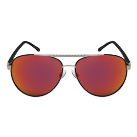 EDGEIWEAR Classic Polarized Avaitor Driving Sunglasses for Men Women Mirrored Lens Ultra Lightweight UV Protection