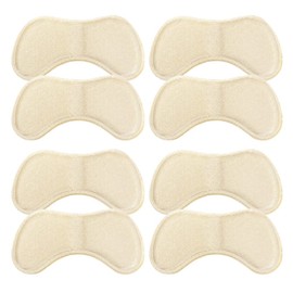 mitas Anti-Shoe Cushion, 4 Pairs, 8 Pieces, Anti-Shoe Pad, Anti-Shoe Pad, Heel Cushion, Prevents Soreness, Pakapaka, Heel, Shock, Absorbent, Cushion, Slip Prevention, Pad, Slip Prevention, TN-SHSL Type B