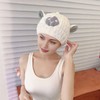 Pack of 2 Cartoon Embroidered Hair Drying Caps, Cute Hair