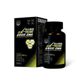 (익스트림) L글루타민 ZMA 1300mg 120정 1Box (4개월분) (Extreme) L-Glutamine ZMA 1300mg 120 Tablets 1 Box (4 Months Supply)