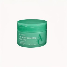 Dewtree 듀이트리 토너패드 AC 딥 진정 모공 패드 60매 DewTree Toner Pad AC Deep Soothing Pore Pad 60 Sheets [AC Control EX Deep Green Calming Pad]