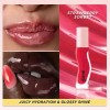 Xzylgloss Labial Con Miel,hidratación Intensa,watermelon P