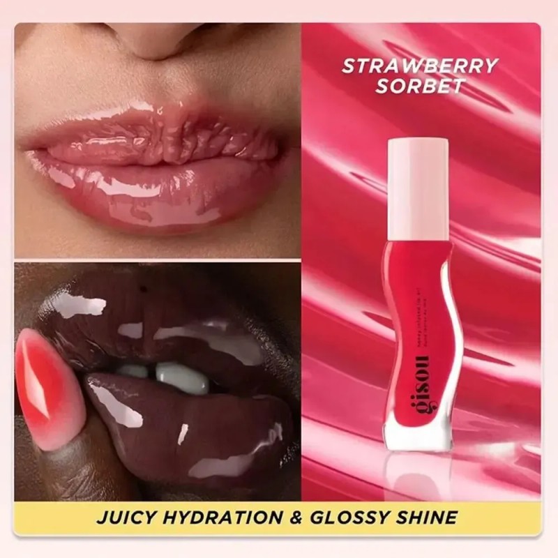 Xzylgloss Labial Con Miel,hidratación Intensa,watermelon P