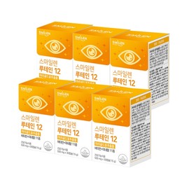 Smileen Lutein 12 30 Capsules X6 Cut 6 months Eye Health / 스마일렌 루테인 12 30캡슐X6통 6개월분 눈건강