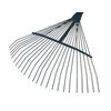 Bully Tools 24-Tine Leaf and Thatching Rake with Fiberglass Handle