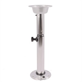 Eapmic Table Pedestal Stand, Adjustable Table Pedestal Stand Leg and Base, Leg Base Mount Frame for Marine Boat Yacht Caravan Motorhome Workroom (Style 3)