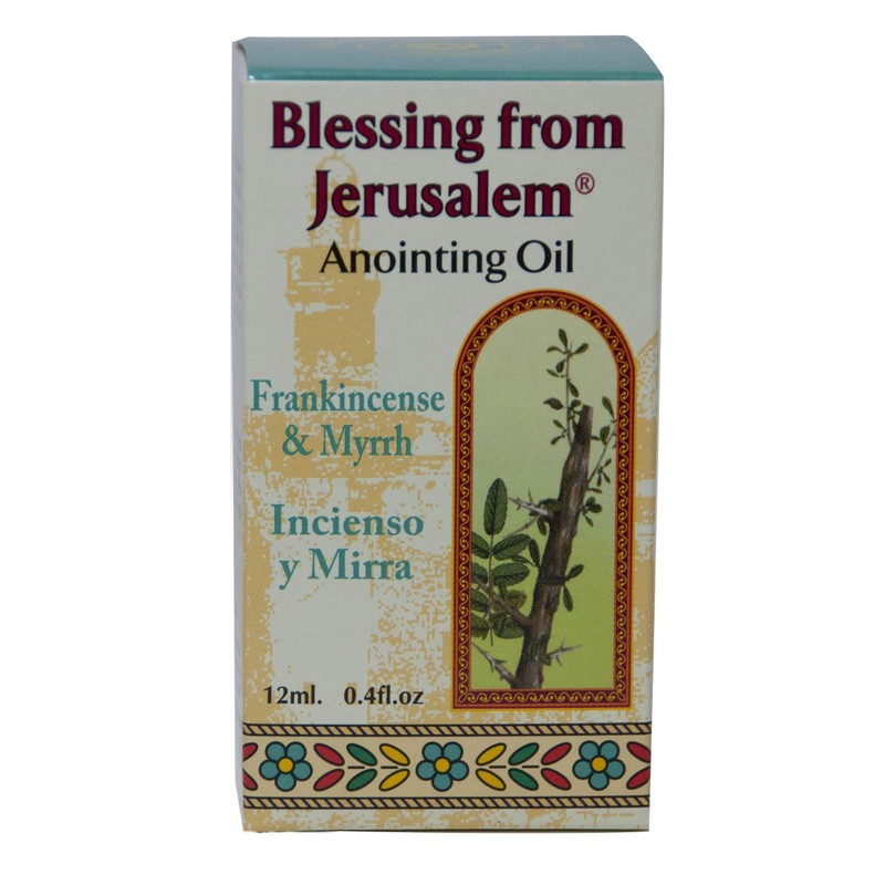 Anointing Oil 12ml. - Blessing from Jerusalem (Frankincense and Myrrh)
