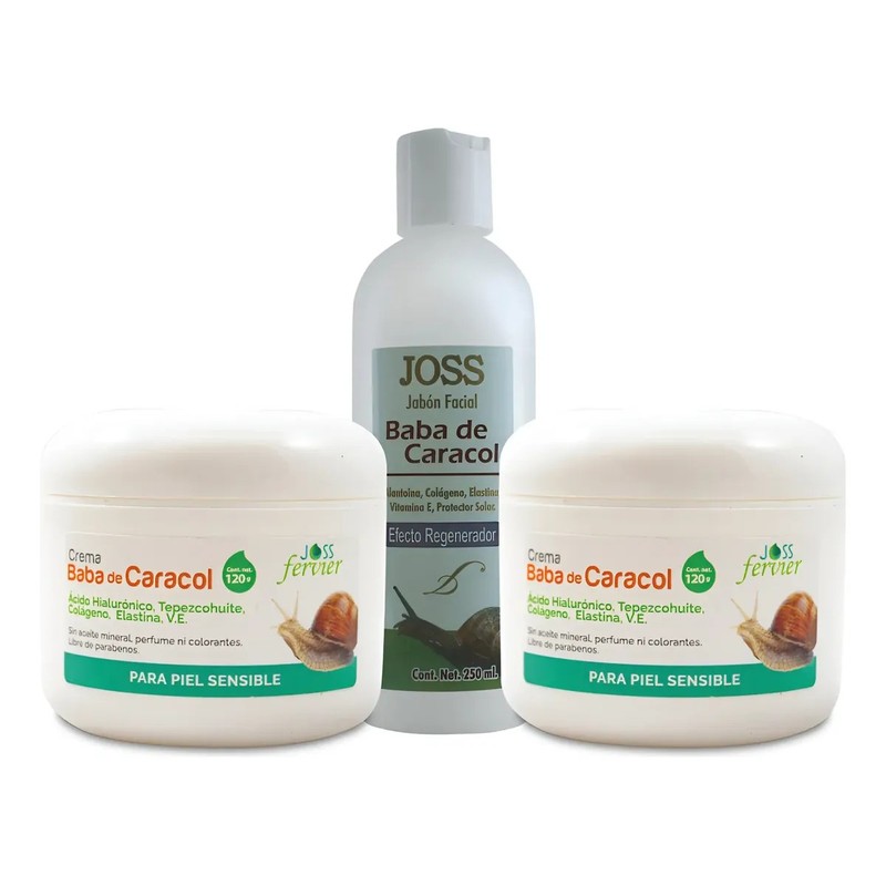 Crema Baba De Caracol Acido Hialuronico 2x1jabon Y Envío
