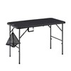 VECELO Folding Table 4 Foot with Mesh Bag, Indoor Outdoor
