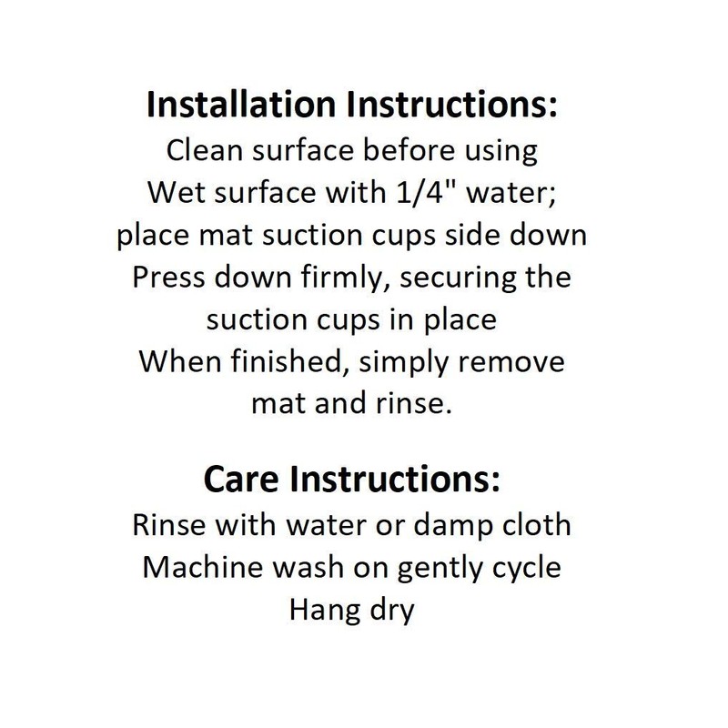 Deluxe Bathtub Mat Non Slip, Soft Foam Bath Mats for