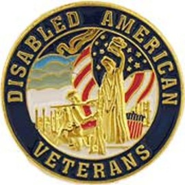 Disabled Veterans Pin 1"