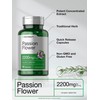 Horbäach Passion Flower Capsules | 2200mg | 90 Count |