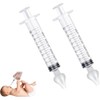 2 Enjuagues nasales para bebés en color transparente. 2 PACK!