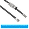PATIKIL 3.5 Inch Length Wire Keychain Cable, 10 Pack Stainless