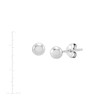 Silpada 'Having a Ball 5 mm Stud Earrings', Sterling Silver,