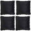Adore 4 x Super Soft Faux Fur Cushion Cover Covers
