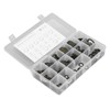 170PCS Set Drain Plug Gasket 10 Sizes Rubber and Metal