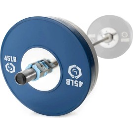 Lock-Jaw HEX 50mm / 2" Olympic Barbell Collar - Quick Release Barbell Clamp L...