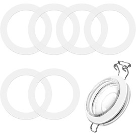 3.7 Inches Silicone Jar Gaskets Replacement Silicone Seals Airtight Gasket Sealing Rings for Regular Mouth Canning Jar (6)