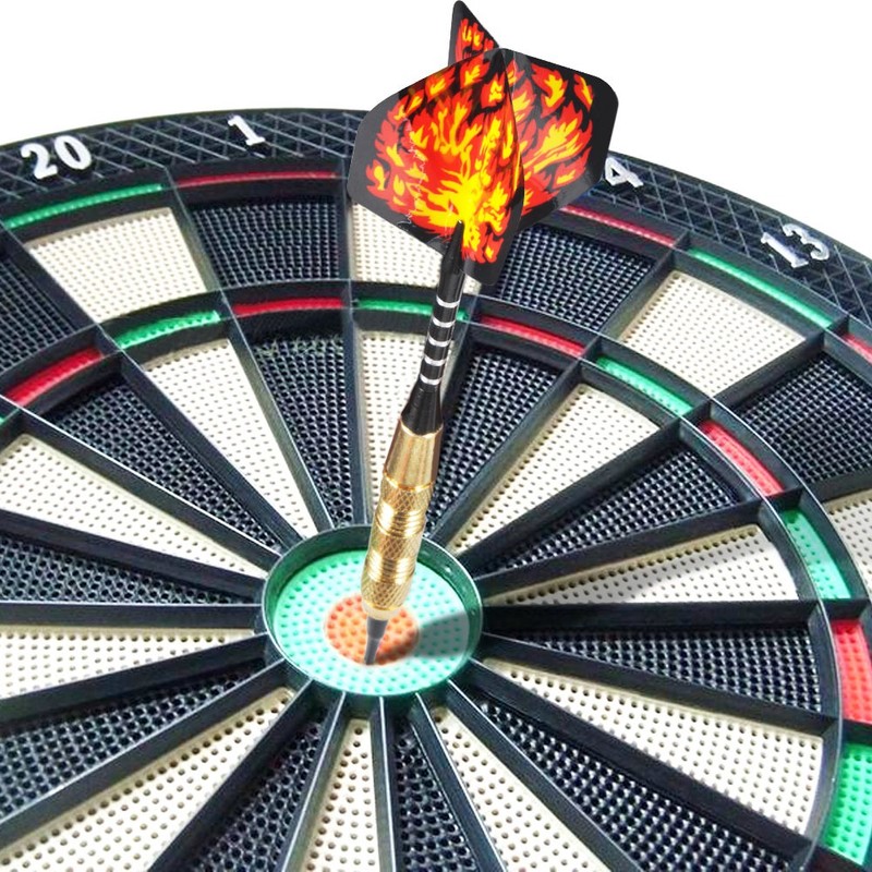12Pcs Darts Set Professional Darts Kit with 100pcs Tip 30pcs