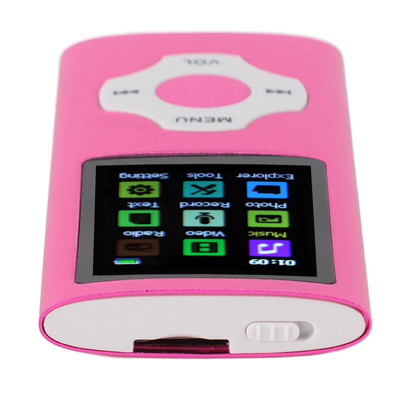 MP3 Player HiFi Lossless Rechargeable 1.8in TFT Screen Portable Music