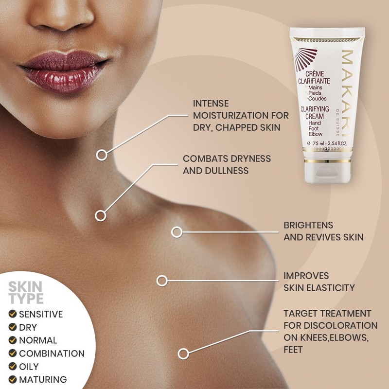 Makari Clarifying Cream for Hand, Foot and Elbow - All