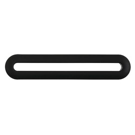 Kingston Brass TC3010 Made to Match Bathtub Overflow Hole Cover, 3-1/8'' (L) x 5/8'' (W) x 1/4'' (H), Matte Black