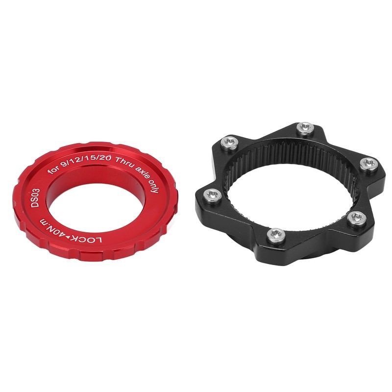 MEIJUN Centerlock to 6 Bolt Fitting Adapter Lockring Aluminium Alloy