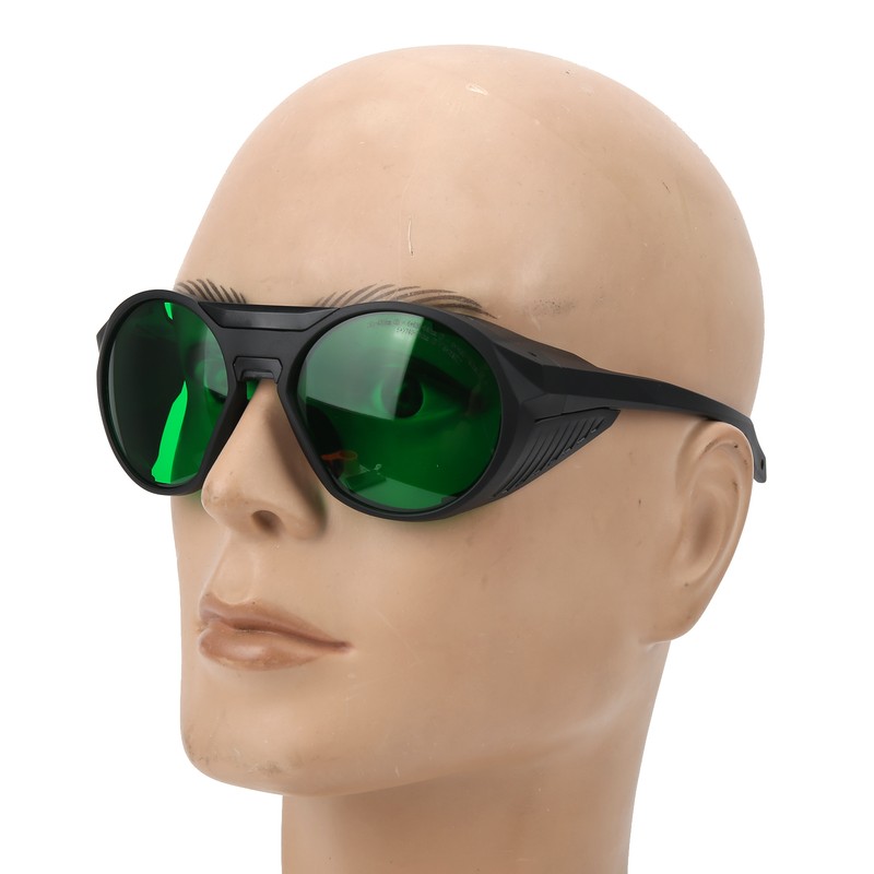 Professional Laser Protective Goggles Portable Beauty Workshop Safety Glasses (Green)