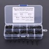 500PCS M3 Screws Assortment Kit,DIN Multi-Purpose Stainless Steel 304/ Carbon