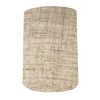 Lamp-shade K-22200 Catch-Type Replacement Lampshade Cotton Linen Beige Diameter 8.7