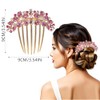 4 Piezas peinetas para cabello,accesorios para cabello mujer