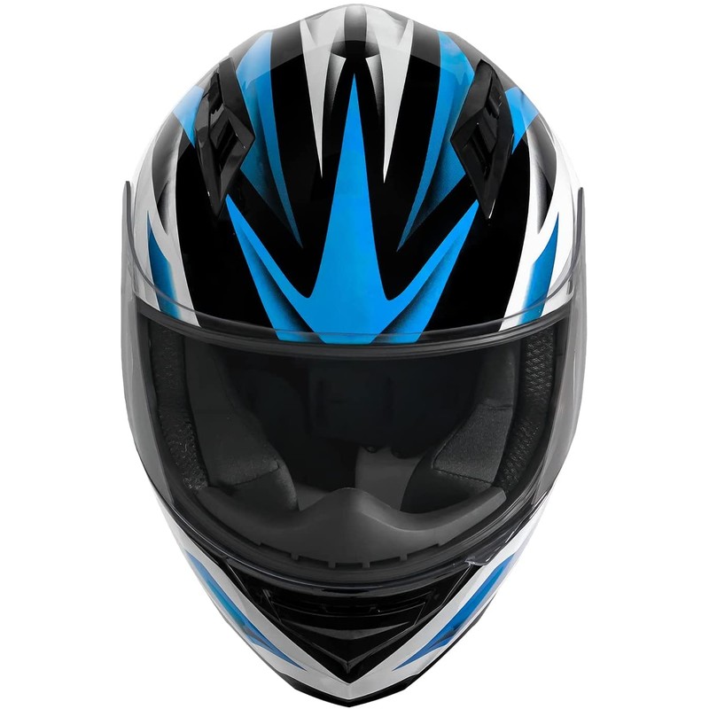 VCAN VX Lightweight Full Face Motorcycle Street Bike Helmet with