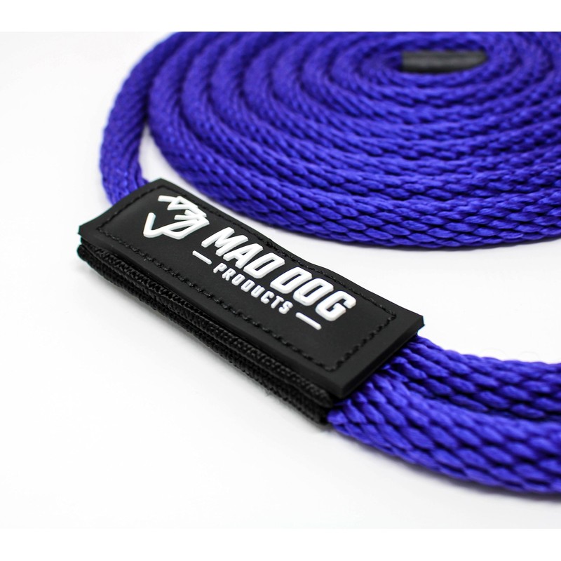 Solid Braid Nylon Dock Line - Purple, 1/2" x 15'