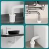 Laroal Sewer Pipe Deodorizing Washing Machine Hose Connector Sewer Hose