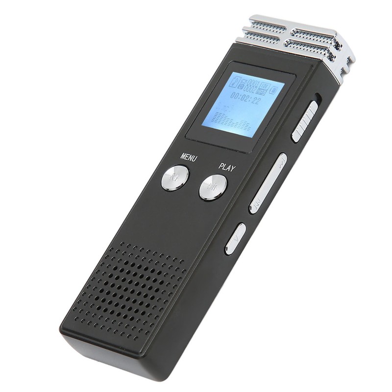 Digital Voice Recorder USB Charging Password Protection Voice Activated Portable