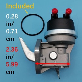 Tuzliufi Fuel Pump Compatible with John Deere RE38009 RE535727 1032 1042 1052 1133 1144 1350 1550 1750 1850 1950 2155 2355 2555 2755 2955 3055 3155 3255 3050 3150 3350 3029 4425 4435 240 8875 Z832