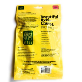 Yellow Yak Churro Chew | USA MADE | Lactose - Soy - Grain - Gluten Free | for All Dogs | 4 Churro Chews | Real Cheese & Bacon Flavor