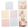 ULDIGI 10Pcs Newborn Belly Bands Soft Cotton Abdomen Protectors for