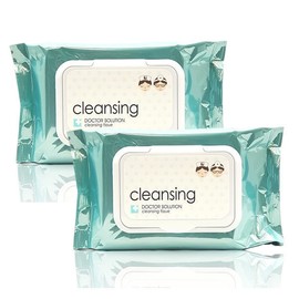 Carezone Doctor Solution Cleansing Tissue 60 sheets + 60 sheets / 케어존 닥터솔루션 클렌싱 티슈 60매+60매