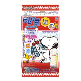 ピレパラアース 防虫剤 ハッピースイートフラワーの香り [クローゼット用 10個入][SNOOPYデザイン]