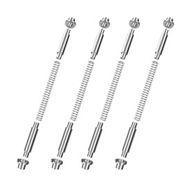 4 Sets K 5131 Steel & Iron Storm Door Hinge Pin Kit, 8 Pcs Mental Hinge Pins, 8 Pcs Bushing Caps, 4 Pcs Steel Springs, Screen & Storm Door Hing Pin Set Fit for Croft Storm Doors & Other Storm Door