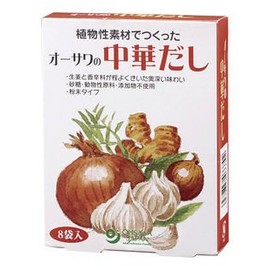 Osawa Chinese Dashi made with vegetable ingredients (0.2 oz (5 g) x 8 packets x 4 boxes